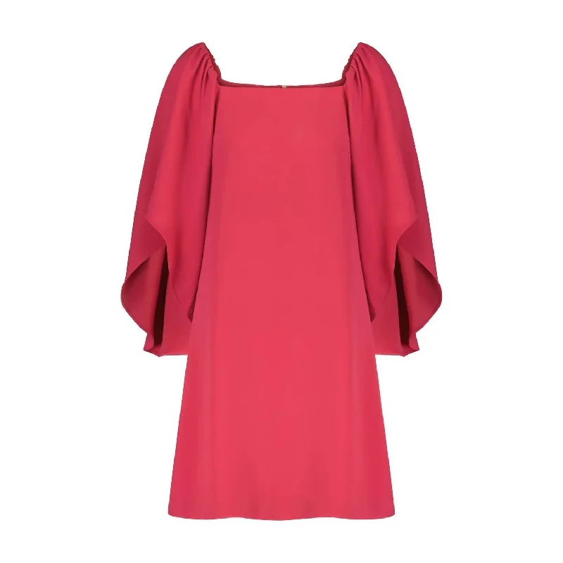 Women's Hattie 3/4 Sleeve Dress In Beetroot