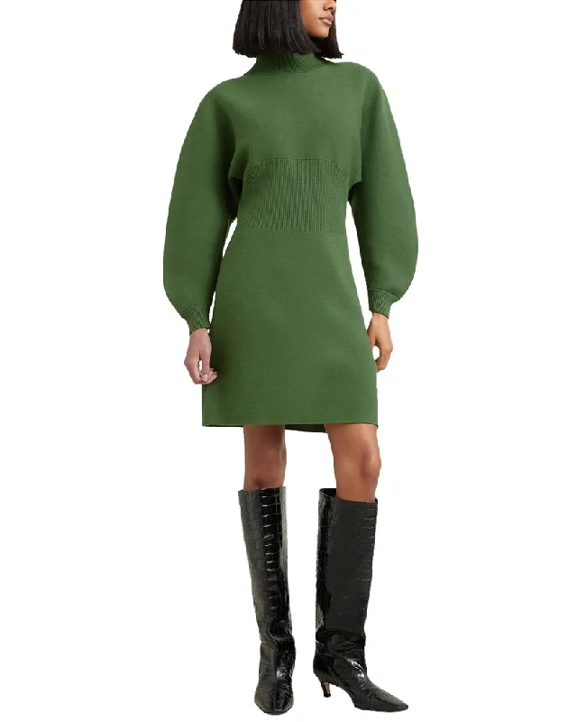 Modern Citizen Moya Mock Neck Mini Sweaterdress