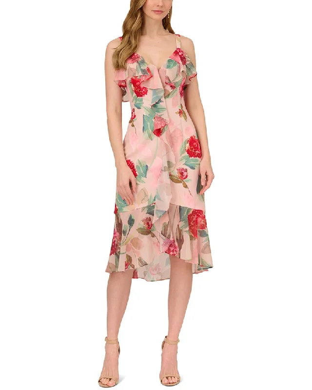 Adrianna Papell Mermaid Printed Dress