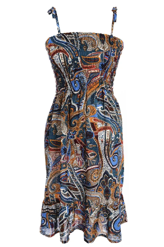 FRESA Sleeveless Printed Dress