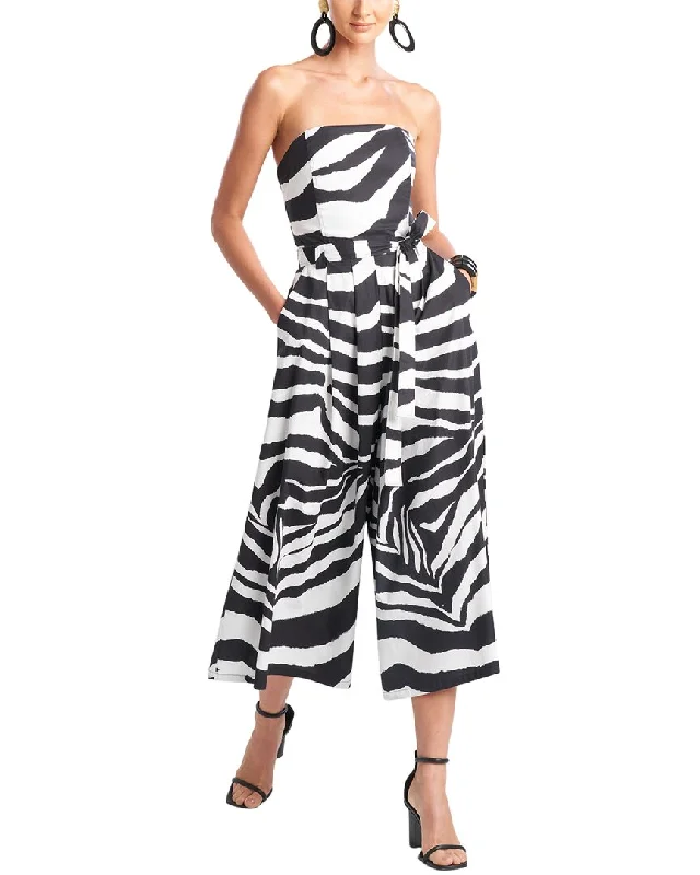 Natori Zebra Poplin Dress