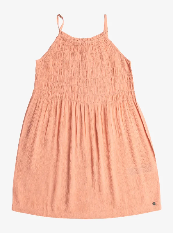 Girls 4-16 Look At Me Now Dress - Salmon