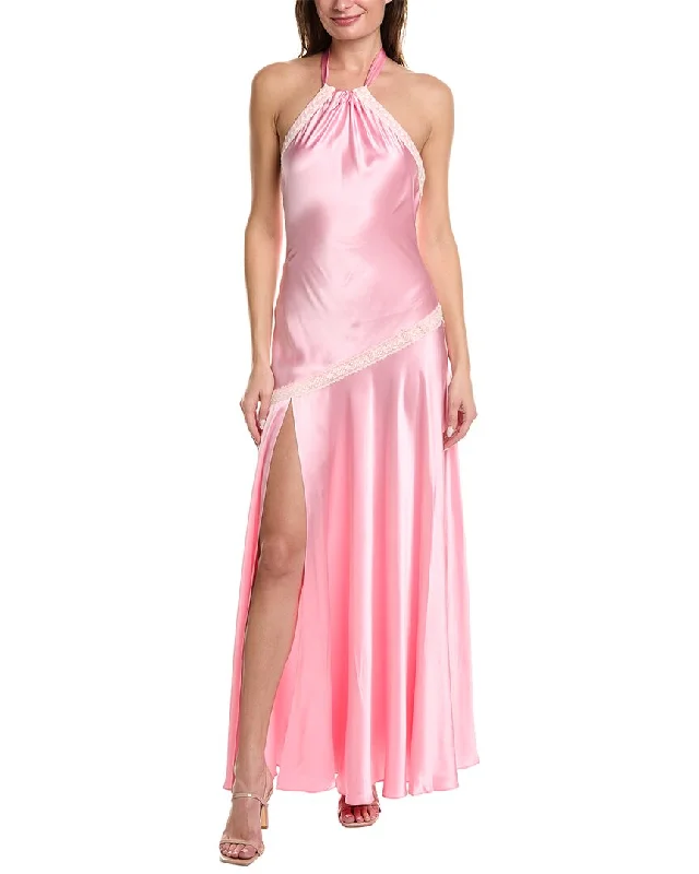 LoveShackFancy Braylon Silk Gown