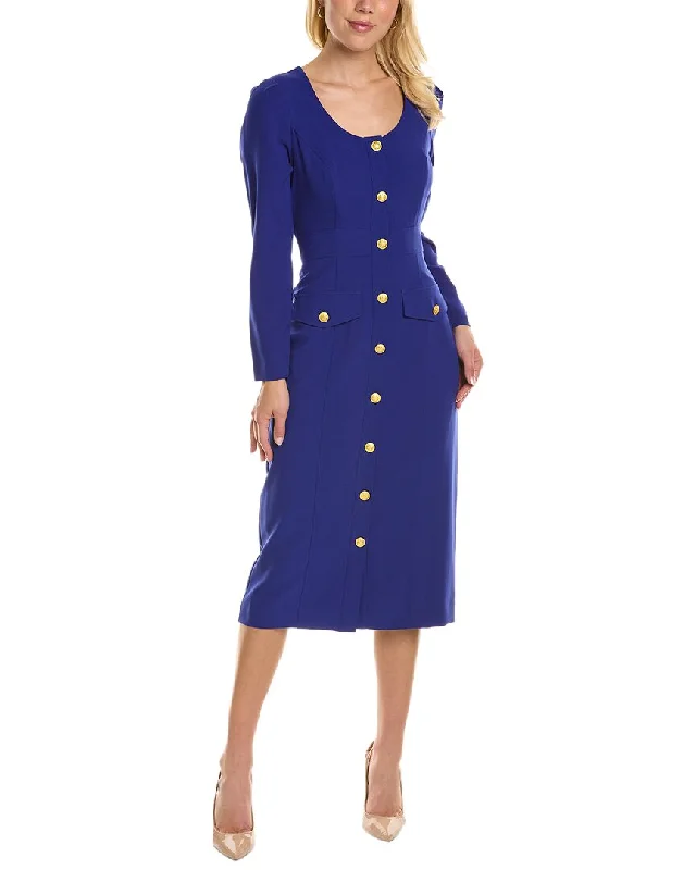 Taylor Crepe Midi Dress