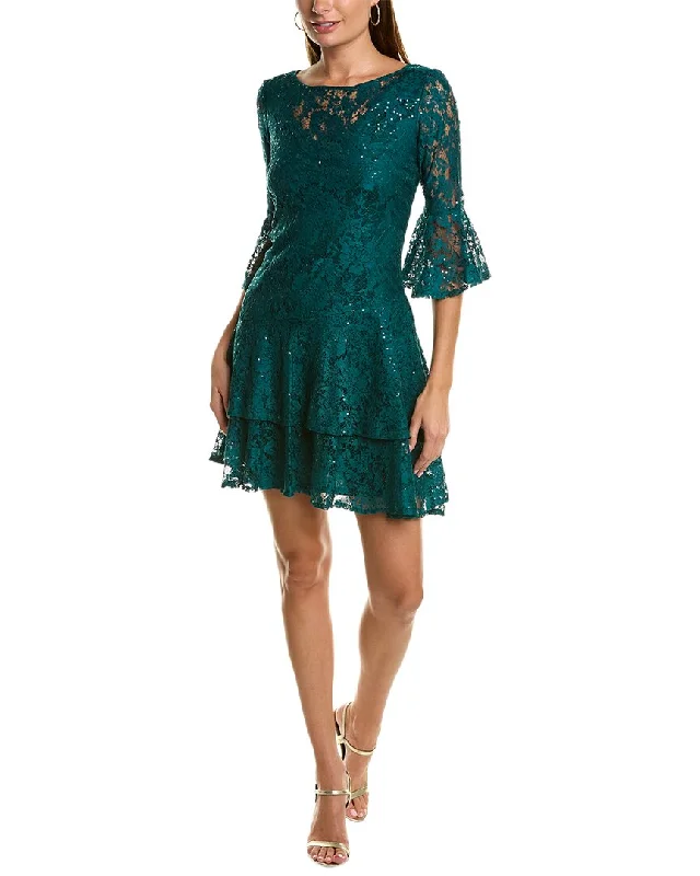 Gabby Skye Lace Mini Dress