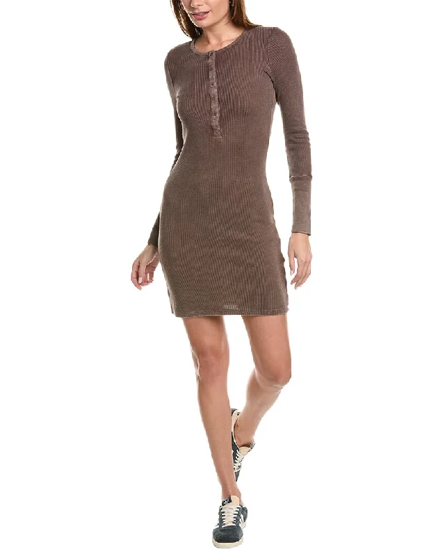 Splendid Forever Henley Mini Dress