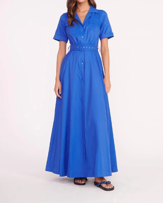 Millie Dress In Lapis