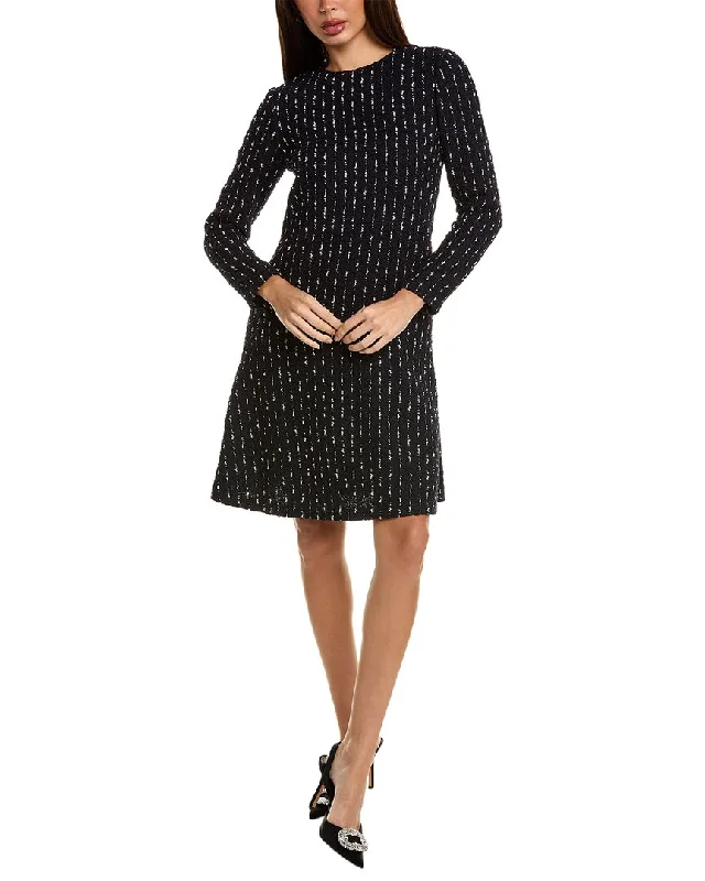 Oscar de la Renta Tweed Shift Dress