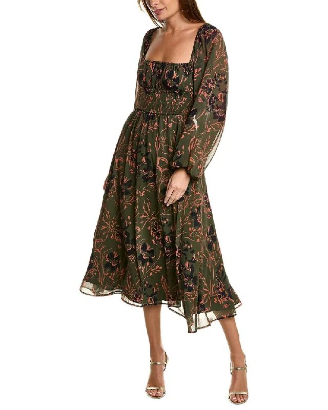 Hutch Phoenix Midi Dress