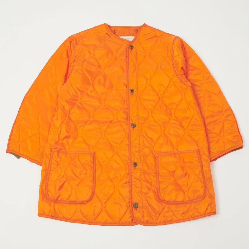 Buzz Rickson's 'Extreme Cold Weather' Liner Jacket - Orange