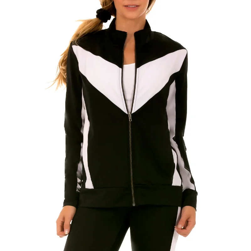 InstantFigure Activewear Compression Zip-Up Jacket AWJ029