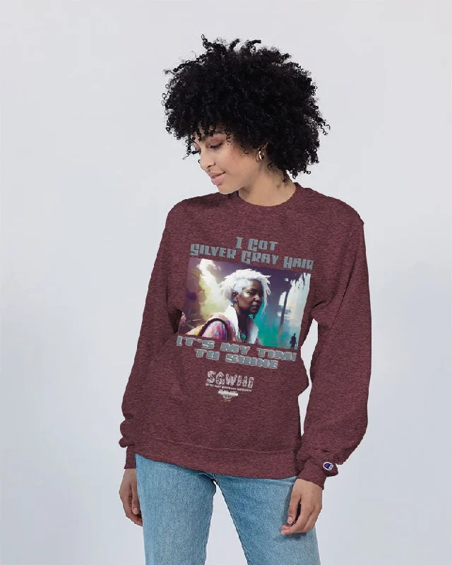 Black sister time to shine Unisex Sweatshirt | Champion