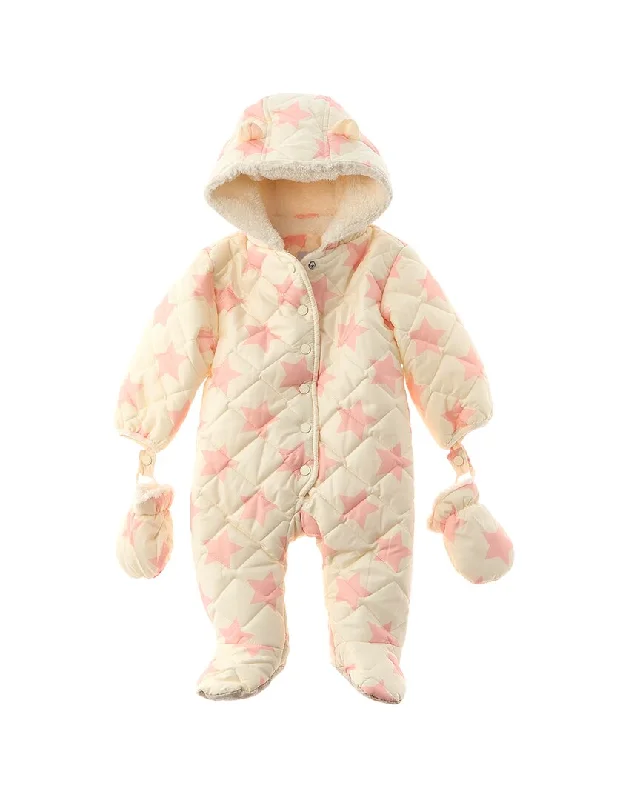 Urban Republic Cozy Sherpa-Lined Quilted Pram