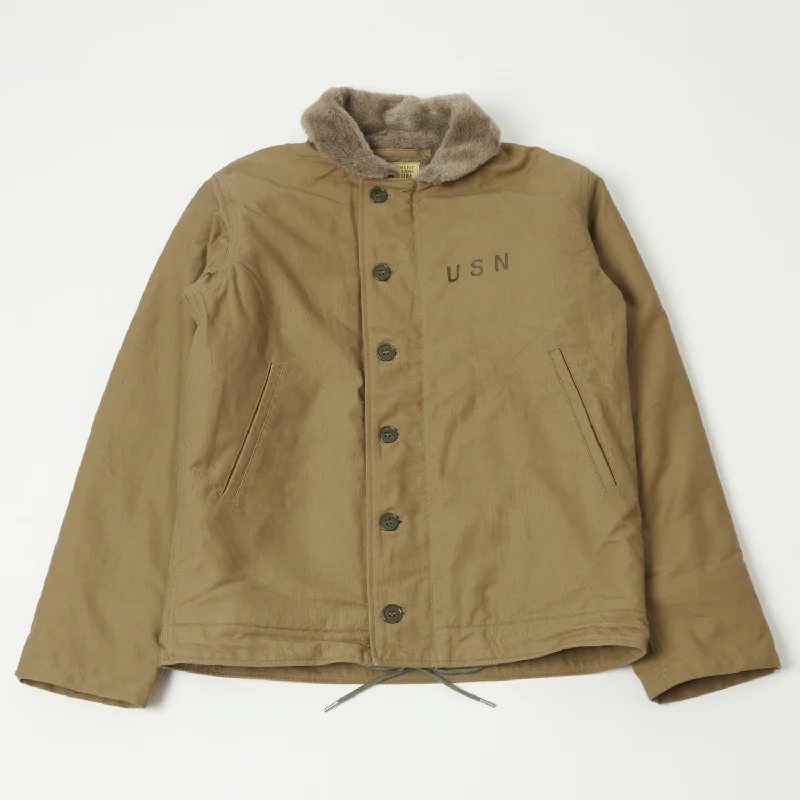 Buzz Rickson's Type N-1 Deck Jacket - Khaki