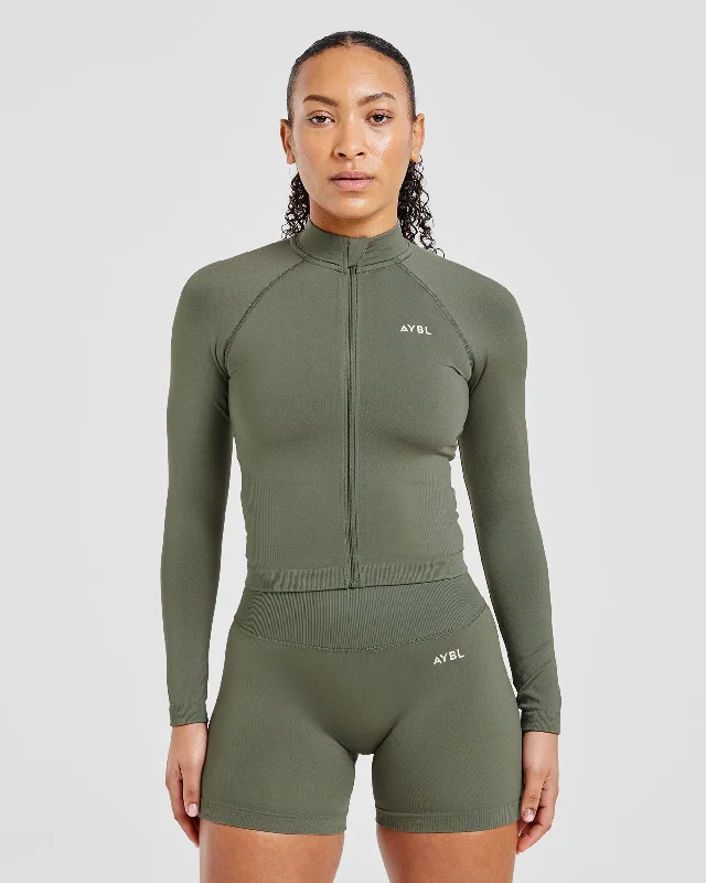 Adapt Seamless Jacket - Green