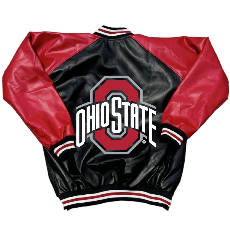 Ohio State OSU Buckeyes Letterman Jacket