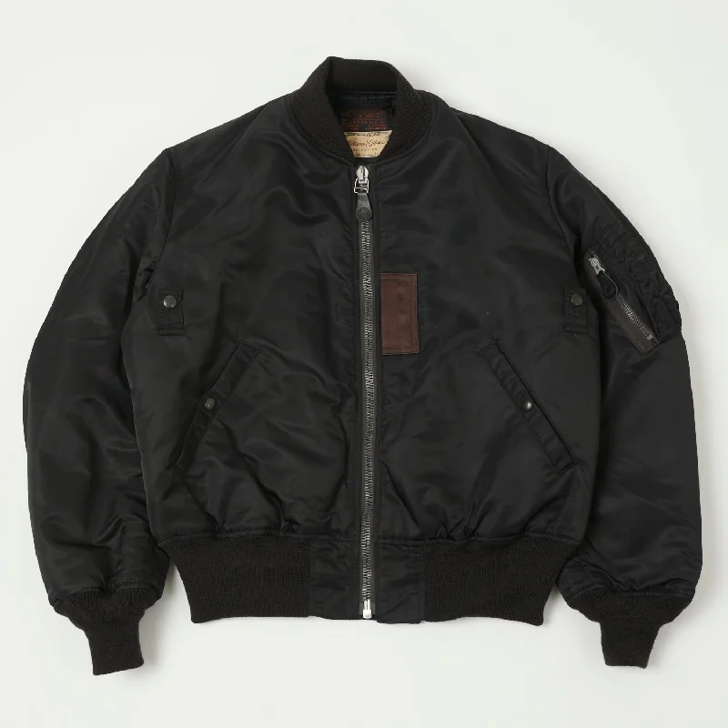 Buzz Rickson's X William Gibson Type MA-1 'Albert Turner & Co' Jacket - Black