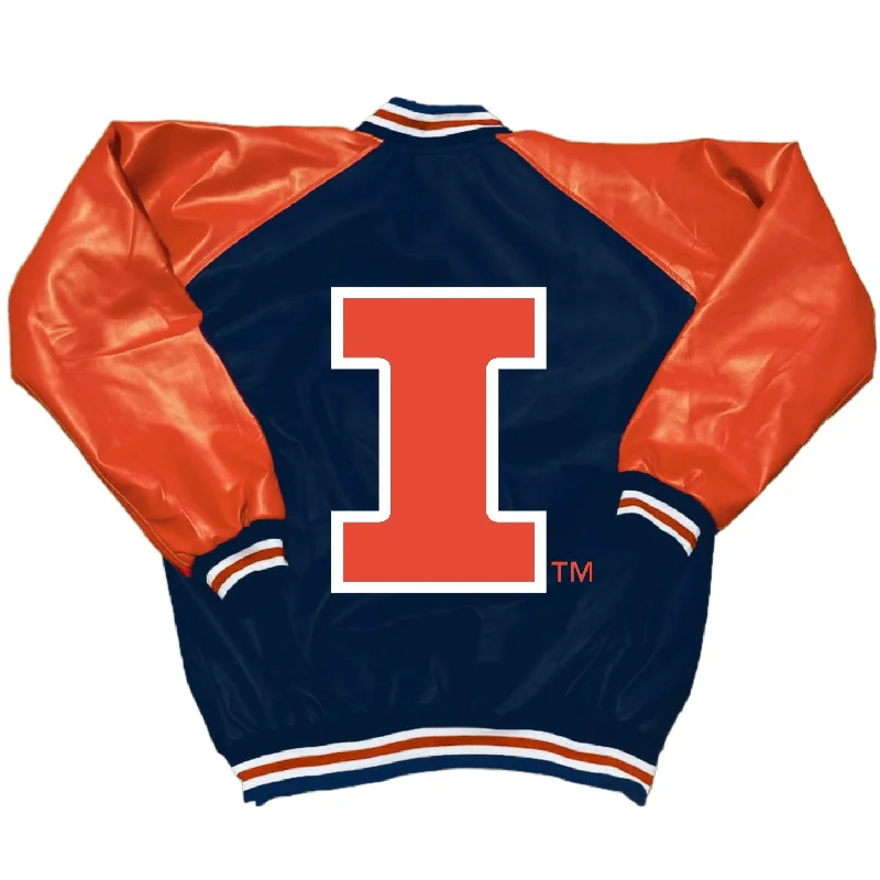 Illinois Fighting Illini Varsity Letterman Jacket